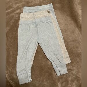 Gerber Kids Casual Bottoms in Gray and Tan